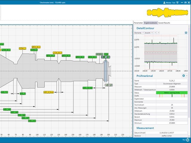 Mess- und Auswertesoftware