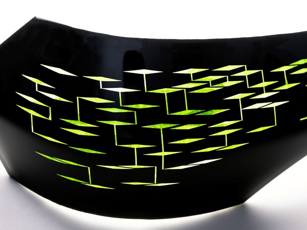 stoßfänger nach laser bearbeitung