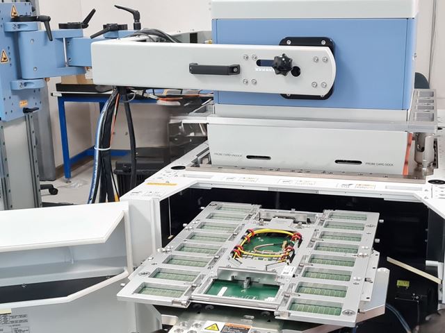 UFO Probe Card in ATE system (direct docking)