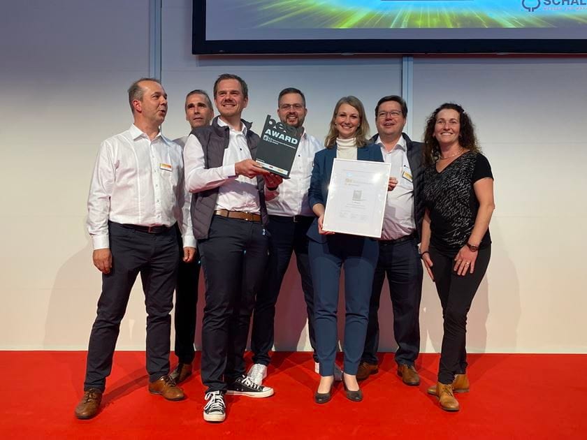 Jenoptik Team gewinnt "best award" auf Fachmesse Blechexpo