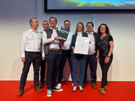 Jenoptik Team gewinnt "best award" auf Fachmesse Blechexpo