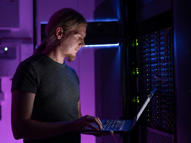 Mitarbeiter der IT
