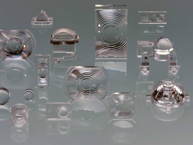 optische Kunststofflinsen