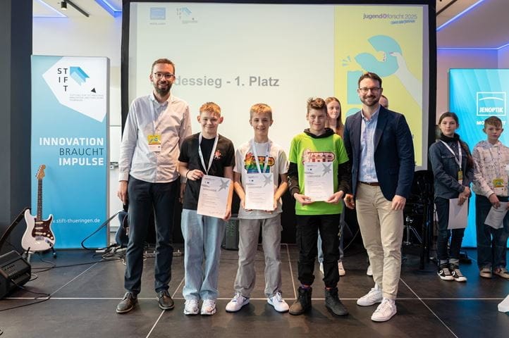 Gewinner Jugend forscht Junior Thüringen 2025
