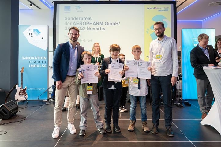 Gewinner Jugend forscht Junior Thüringen 2025