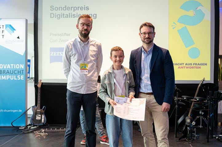 Gewinner Jugend forscht Junior Thüringen 2025