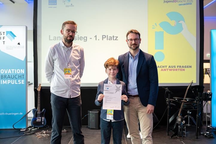 Gewinner Jugend forscht Junior Thüringen 2025