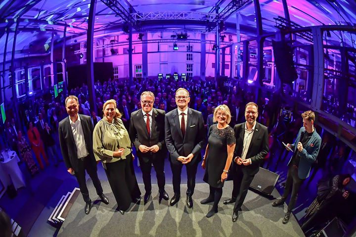 Gruppenfoto beim Neujahrsempfang