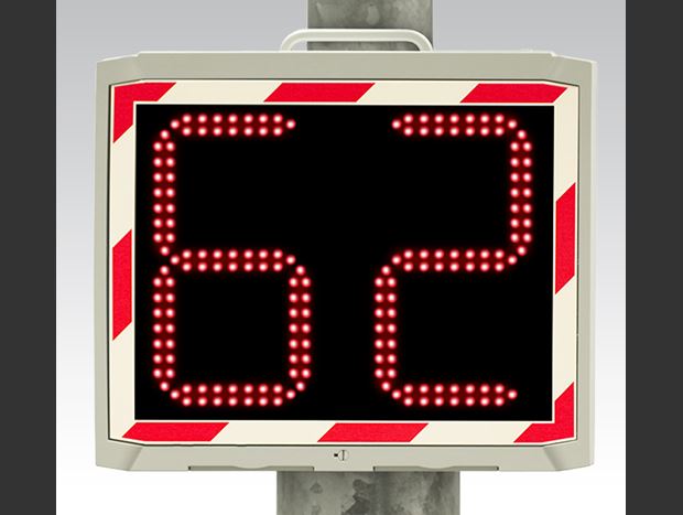 Mobile Geschwindigkeitsanzeige für mehr Verkehrssicherheit