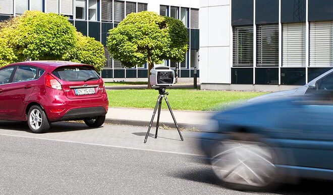 Mobile Geschiwndigkeitsüberwachung mit dem TraffiTop