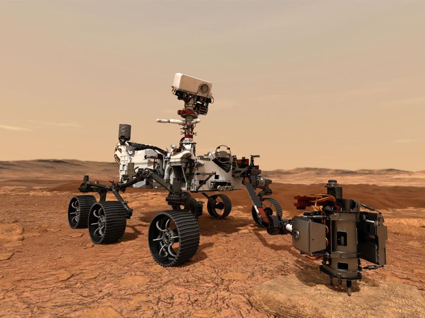 Mars-Rover Perseverance der "Mars 2020"-Mission der NASA